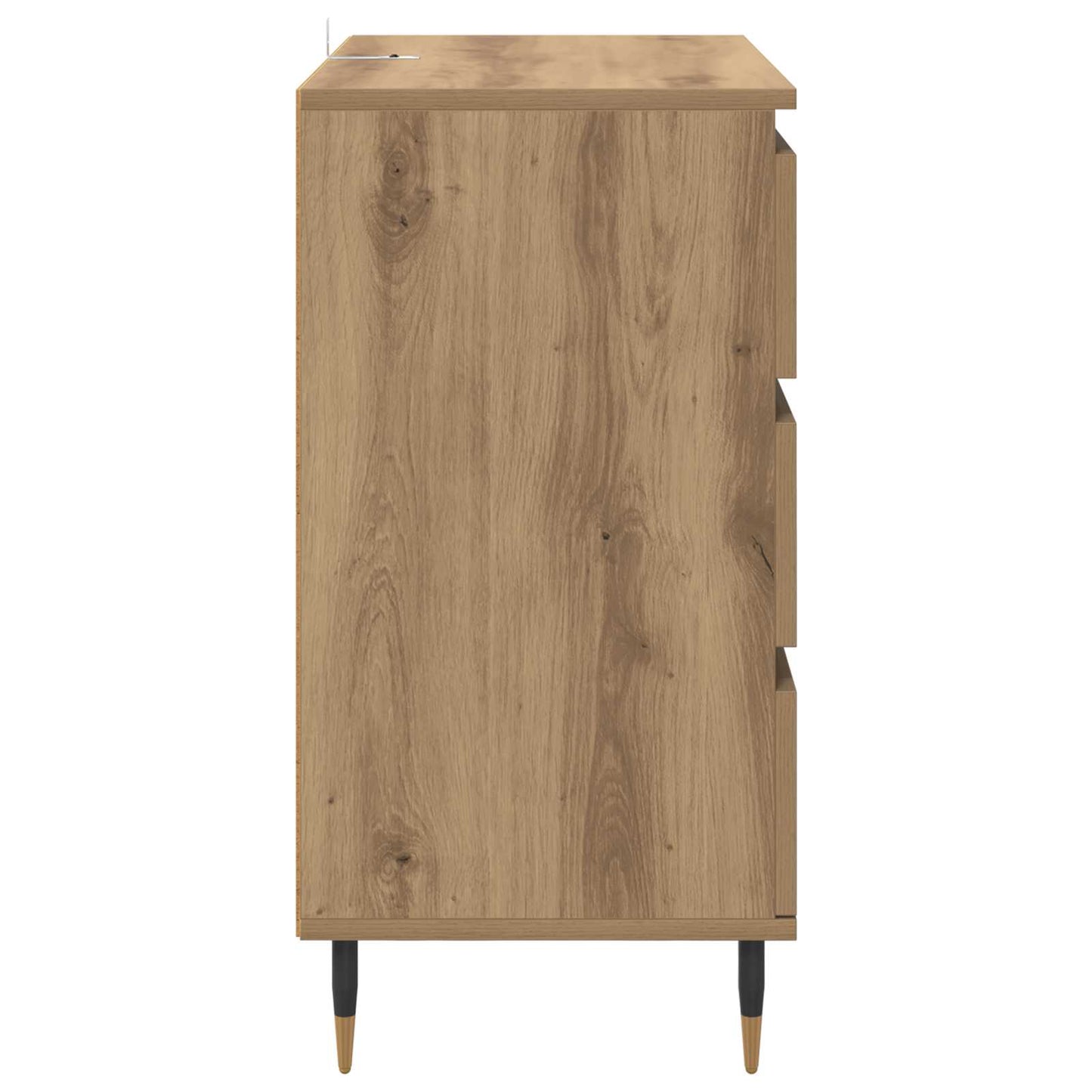 vidaXL Sideboard Artisan-Eiche 60 x 35 x 70 cm Holzwerkstoff