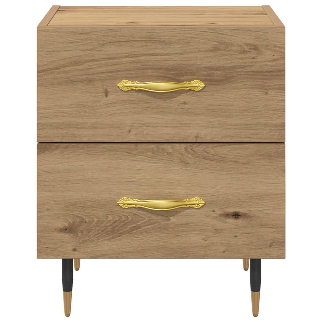vidaXL Nachttisch Artisan-Eiche 40 x 35 x 47,5 cm Holzwerkstoff