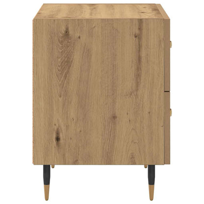 vidaXL Nachttisch Artisan-Eiche 40 x 35 x 47,5 cm Holzwerkstoff