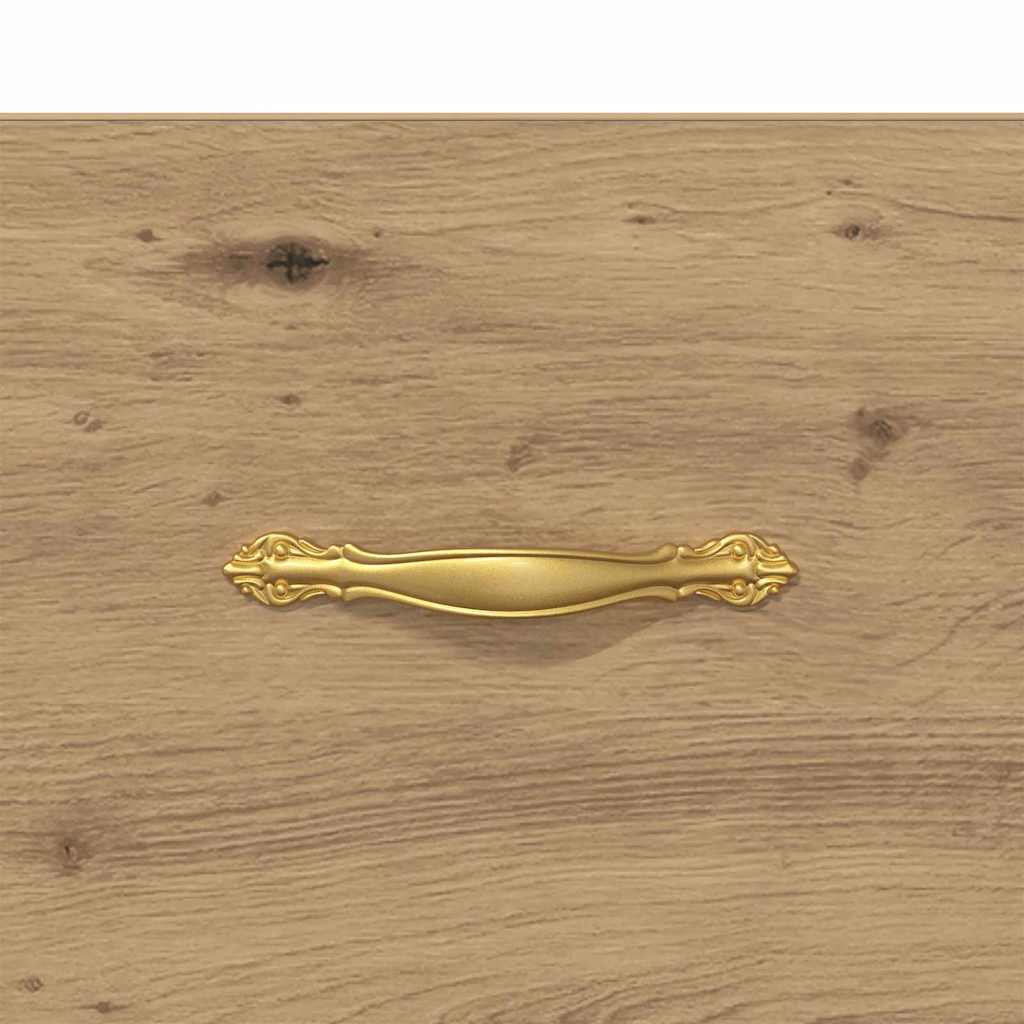 vidaXL Nachttisch 2 pcs Artisan-Eiche 40 x 35 x 47,5 cm Holzwerkstoff