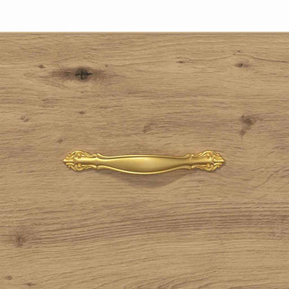 vidaXL Nachttisch 2 pcs Artisan-Eiche 40 x 35 x 47,5 cm Holzwerkstoff