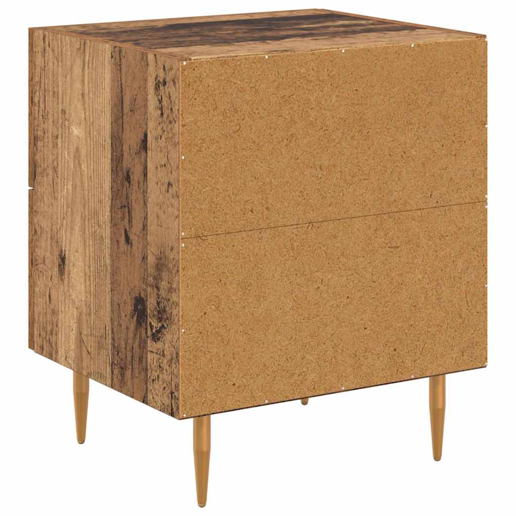 Nachttisch Altholz 40 x 35 x 47,5 cm Holzwerkstoff