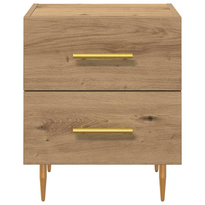 vidaXL Nachttisch Artisan-Eiche 40 x 35 x 47,5 cm Holzwerkstoff