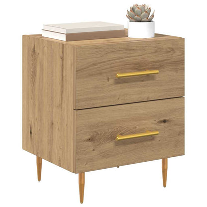 vidaXL Nachttisch Artisan-Eiche 40 x 35 x 47,5 cm Holzwerkstoff
