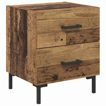 vidaXL Nachttisch Altholz 40 x 35 x 47,5 cm Holzwerkstoff