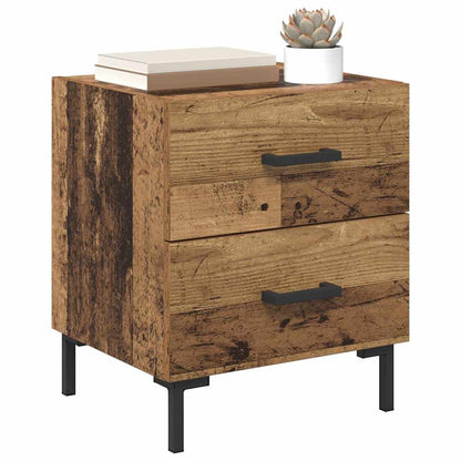 vidaXL Nachttisch Altholz 40 x 35 x 47,5 cm Holzwerkstoff