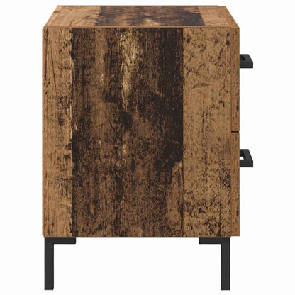 vidaXL Nachttisch Altholz 40 x 35 x 47,5 cm Holzwerkstoff