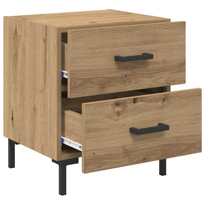 vidaXL Nachttisch Artisan-Eiche 40 x 35 x 47,5 cm Holzwerkstoff