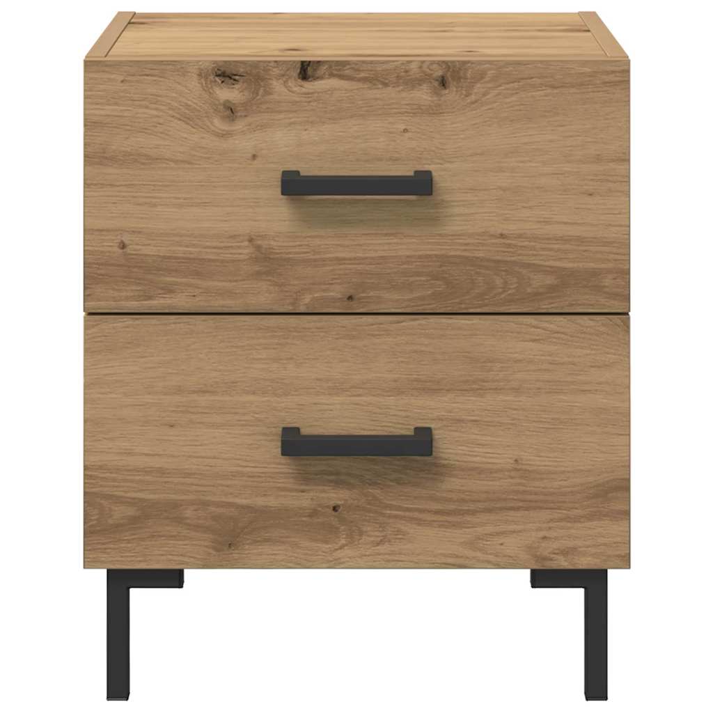 vidaXL Nachttisch Artisan-Eiche 40 x 35 x 47,5 cm Holzwerkstoff