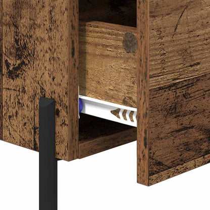 Nachttisch Altholz 40 x 35 x 47,5 cm Holzwerkstoff