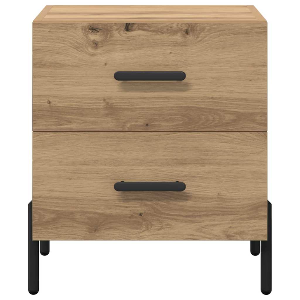vidaXL Nachttisch Artisan-Eiche 40 x 35 x 47,5 cm Holzwerkstoff