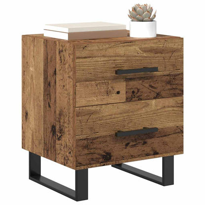 vidaXL Nachttisch Altholz 40 x 35 x 47,5 cm Holzwerkstoff