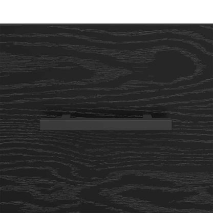 vidaXL Nachttisch Schwarz Eichen-Optik 40 x 35 x 47,5 cm Holzwerkstoff