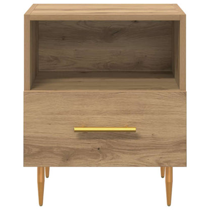 vidaXL Nachttisch mit Schubladen Braun 40 x 35 x 47,5 cm Holzwerkstoff