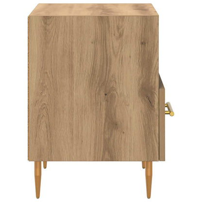 vidaXL Nachttisch 2 pcs Braun 40 x 35 x 47,5 cm Holzwerkstoff