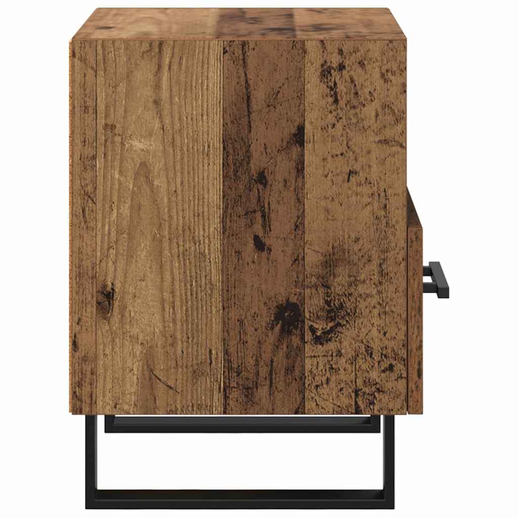 Nachttisch Altholz 40 x 35 x 47,5 cm Holzwerkstoff