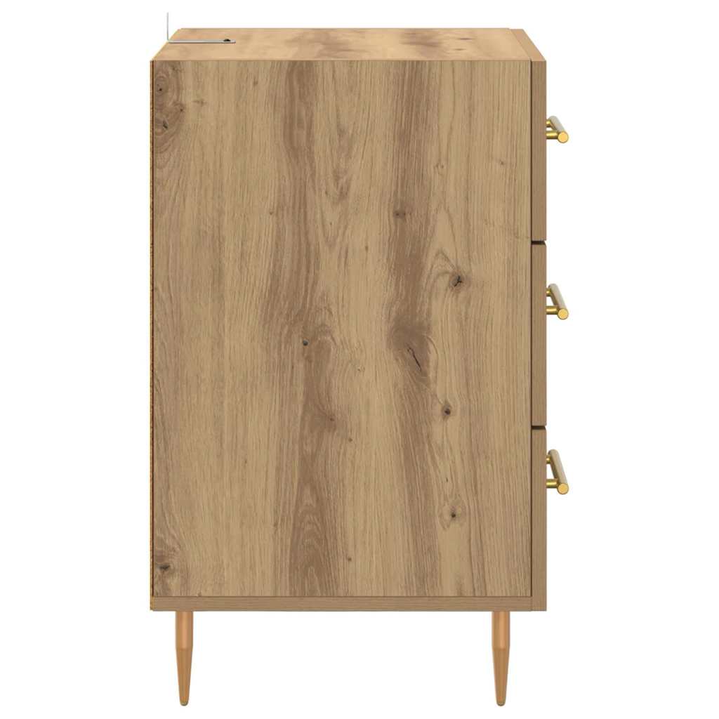 Nachttisch Artisan-Eiche 40 x 40 x 66 cm Holzwerkstoff