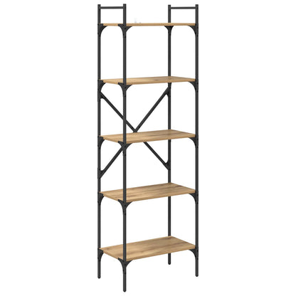 vidaXL Bücherregal Artisan-Eiche 56 x 32 x 174 cm Holzwerkstoff