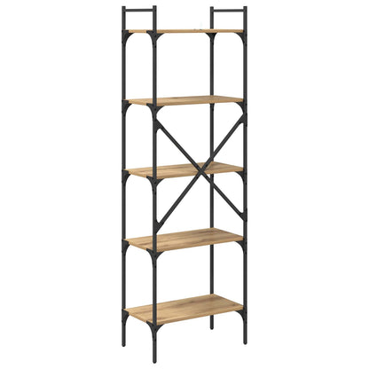 vidaXL Bücherregal Artisan-Eiche 56 x 32 x 174 cm Holzwerkstoff