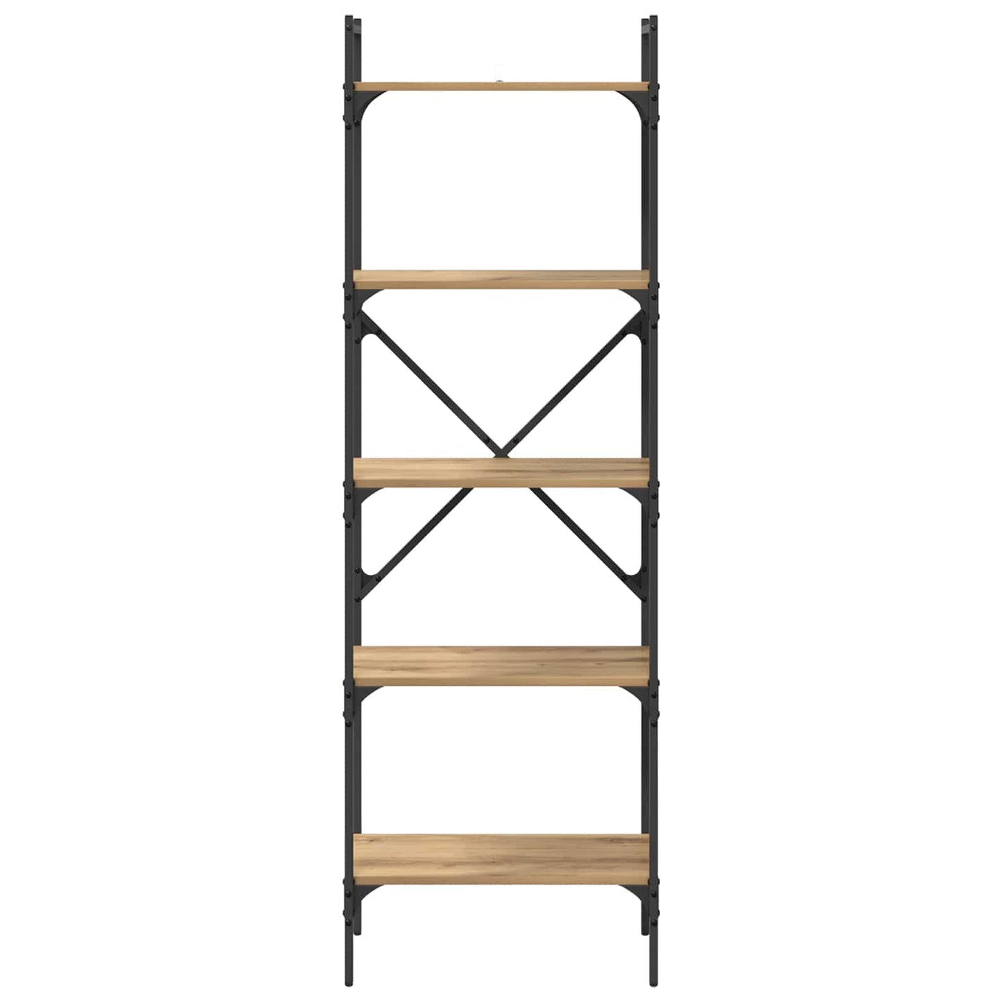 vidaXL Bücherregal Artisan-Eiche 56 x 32 x 174 cm Holzwerkstoff