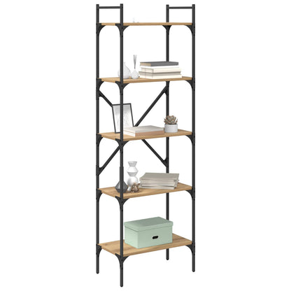 vidaXL Bücherregal Artisan-Eiche 56 x 32 x 174 cm Holzwerkstoff