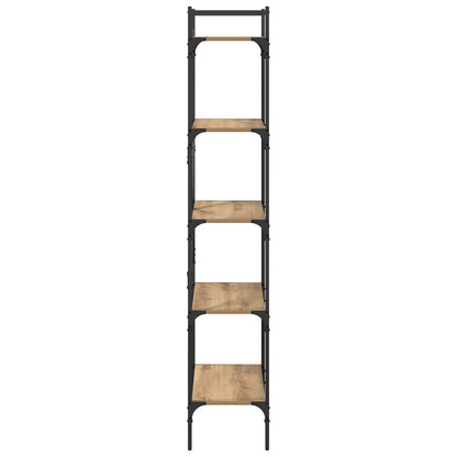 vidaXL Bücherregal Artisan-Eiche 56 x 32 x 174 cm Holzwerkstoff