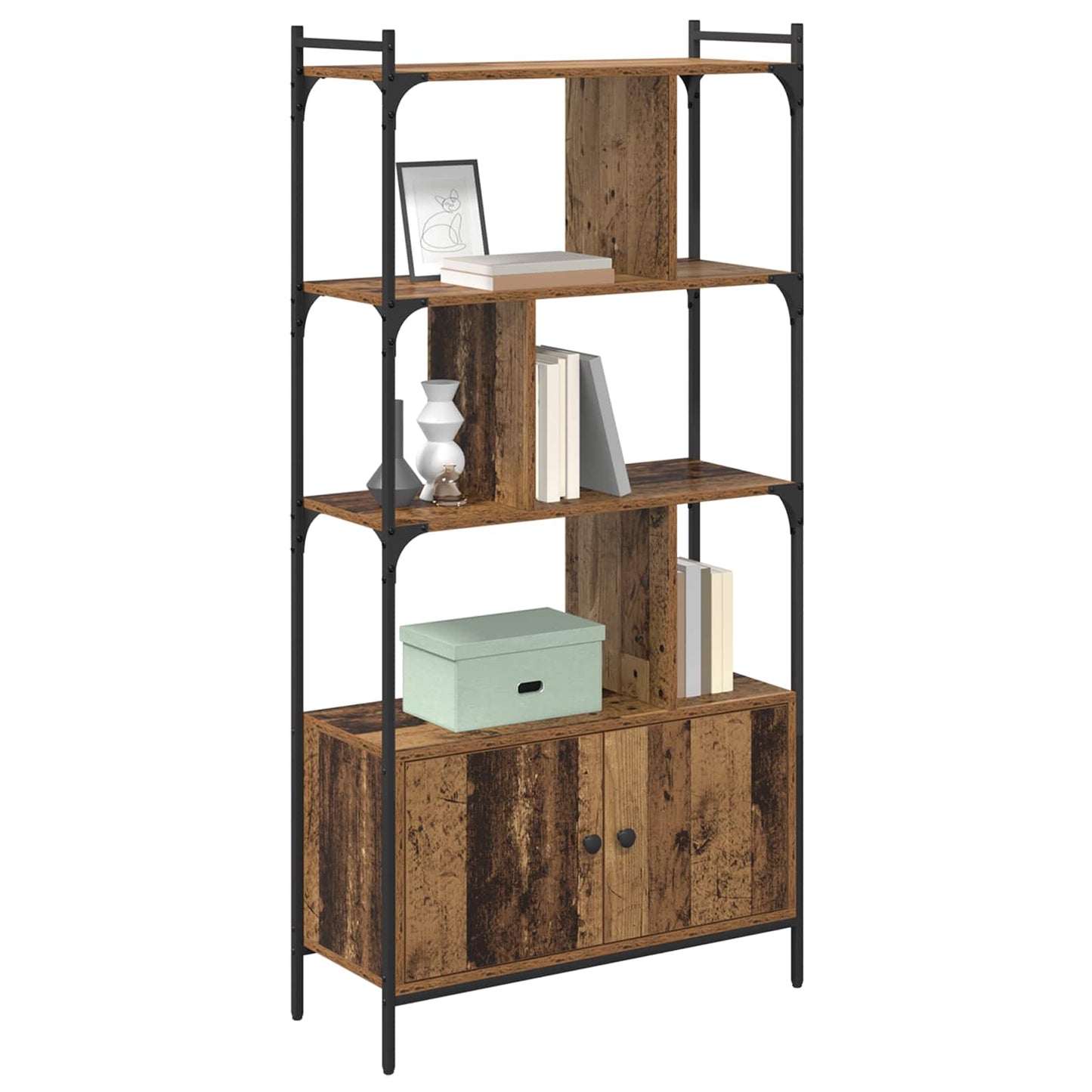 vidaXL Bücherregal Holzwerkstoff