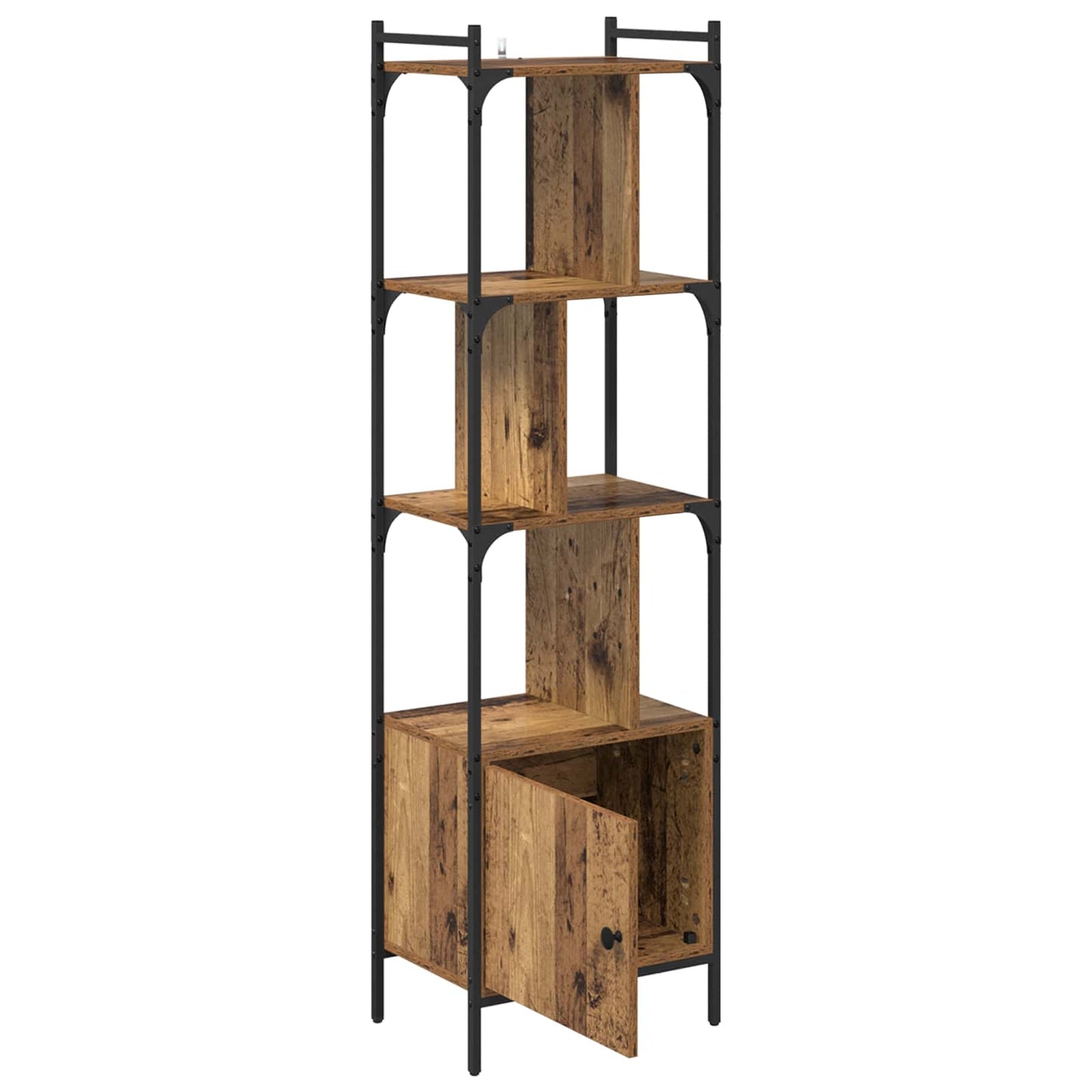 vidaXL Bücherregal Altholz 44,5 x 30 x 154,5 cm Holzwerkstoff