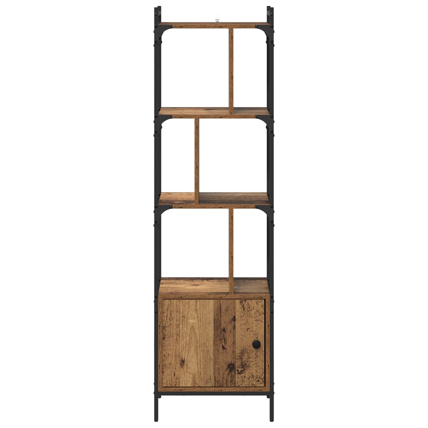 vidaXL Bücherregal Altholz 44,5 x 30 x 154,5 cm Holzwerkstoff