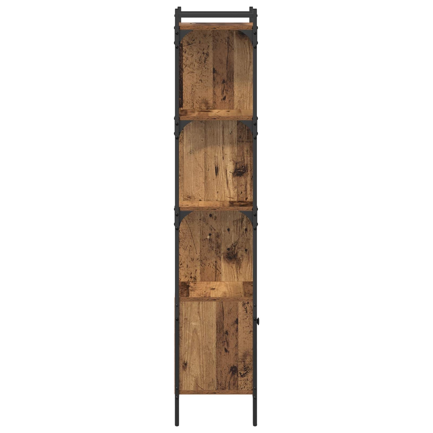vidaXL Bücherregal Altholz 44,5 x 30 x 154,5 cm Holzwerkstoff