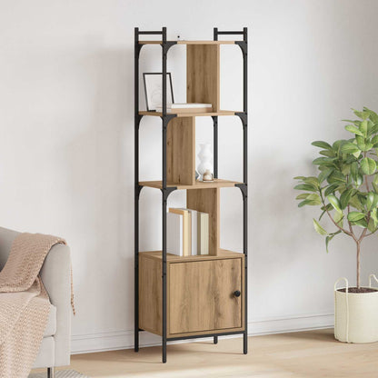vidaXL Bücherregal Artisan-Eiche 44,5 x 30 x 154,5 cm Holzwerkstoff
