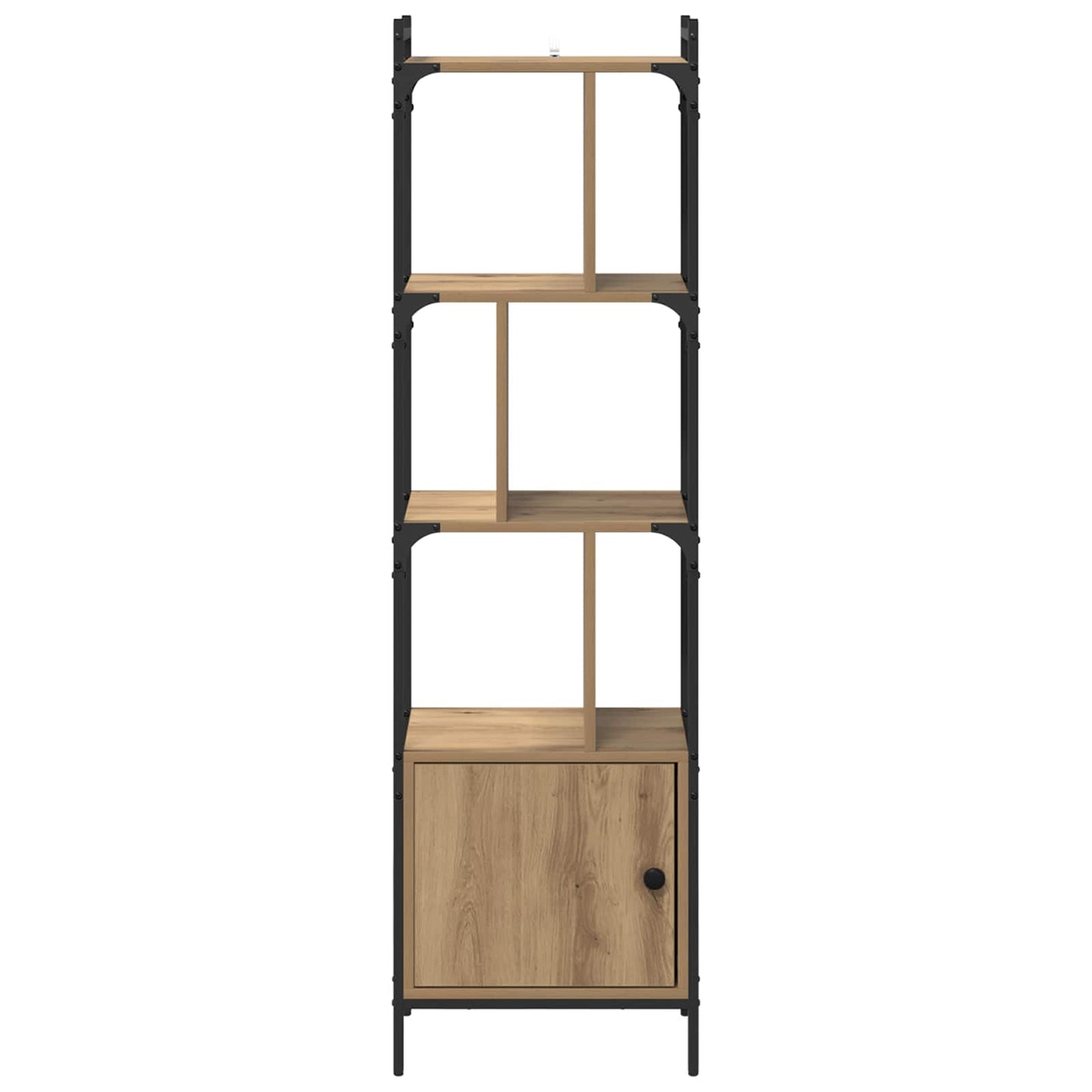 vidaXL Bücherregal Artisan-Eiche 44,5 x 30 x 154,5 cm Holzwerkstoff