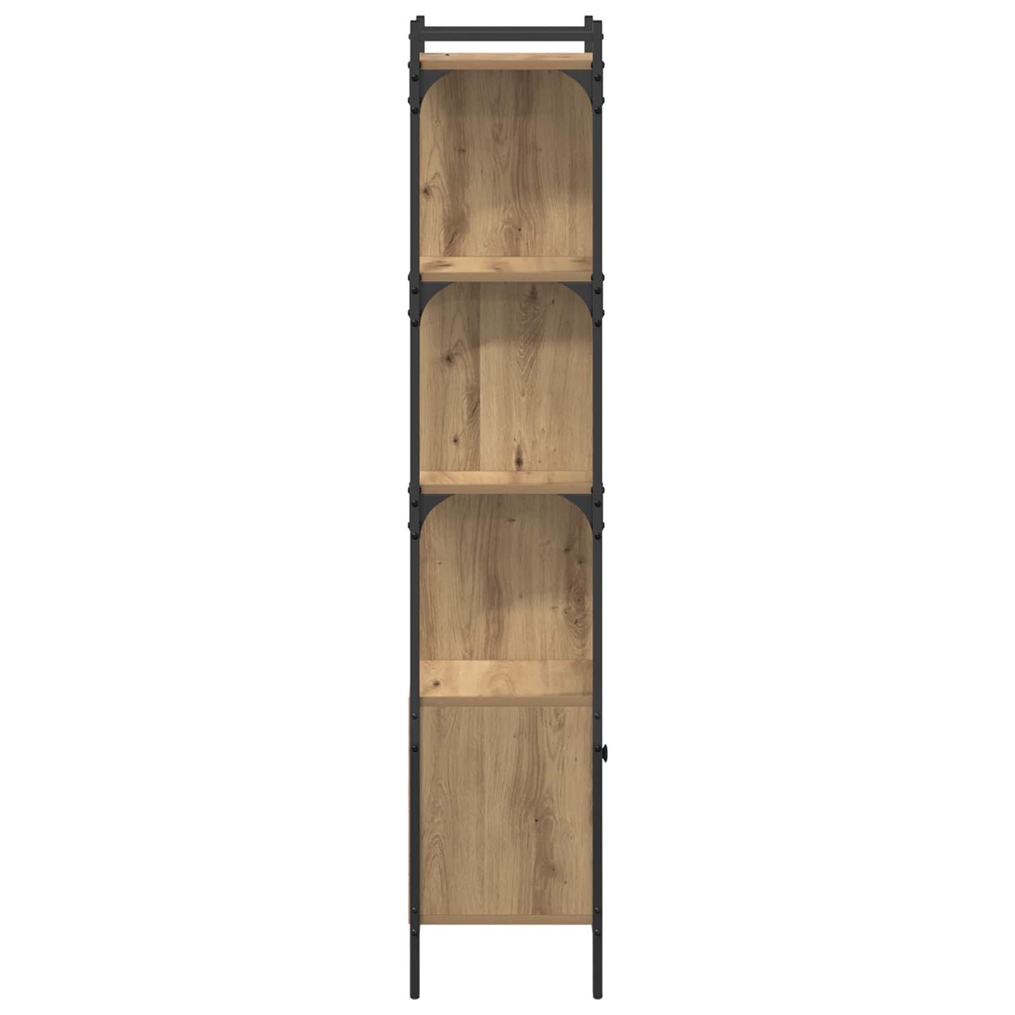 vidaXL Bücherregal Artisan-Eiche 44,5 x 30 x 154,5 cm Holzwerkstoff