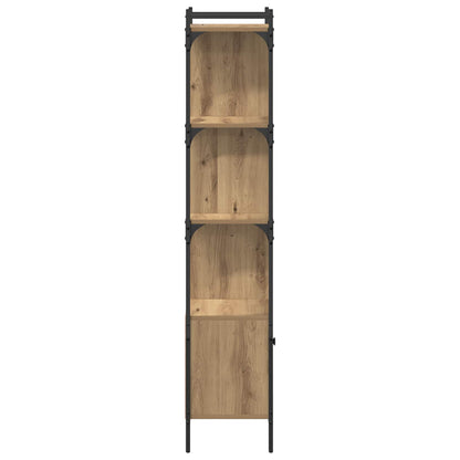 vidaXL Bücherregal Artisan-Eiche 44,5 x 30 x 154,5 cm Holzwerkstoff