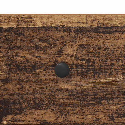 Nachttisch mit Schubladen Altholz 35 x 30 x 51 cm Holzwerkstoff