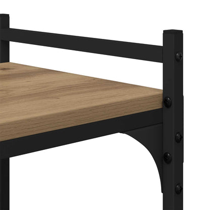 vidaXL Bücherregal Artisan-Eiche 76 x 32 x 192 cm Holzwerkstoff