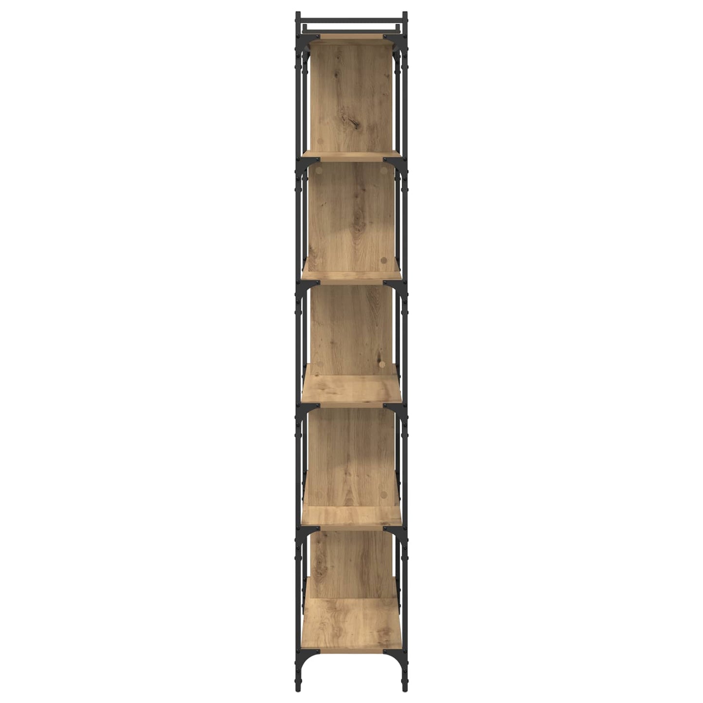 vidaXL Bücherregal Artisan-Eiche 76 x 32 x 192 cm Holzwerkstoff