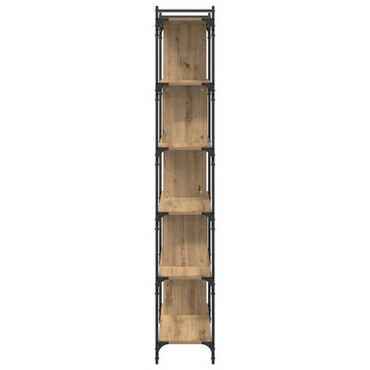 vidaXL Bücherregal Artisan-Eiche 76 x 32 x 192 cm Holzwerkstoff