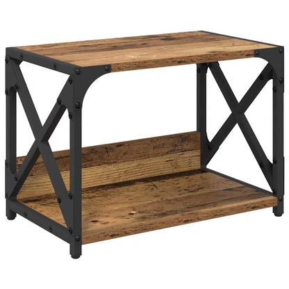 Druckerständer Altholz 44 x 26 x 31,5 cm Holzwerkstoff