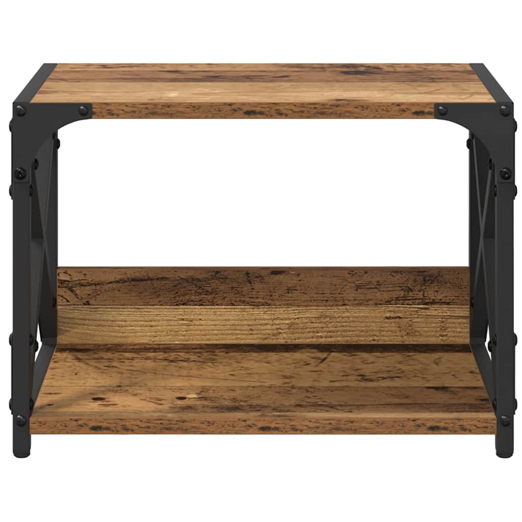 Druckerständer Altholz 44 x 26 x 31,5 cm Holzwerkstoff