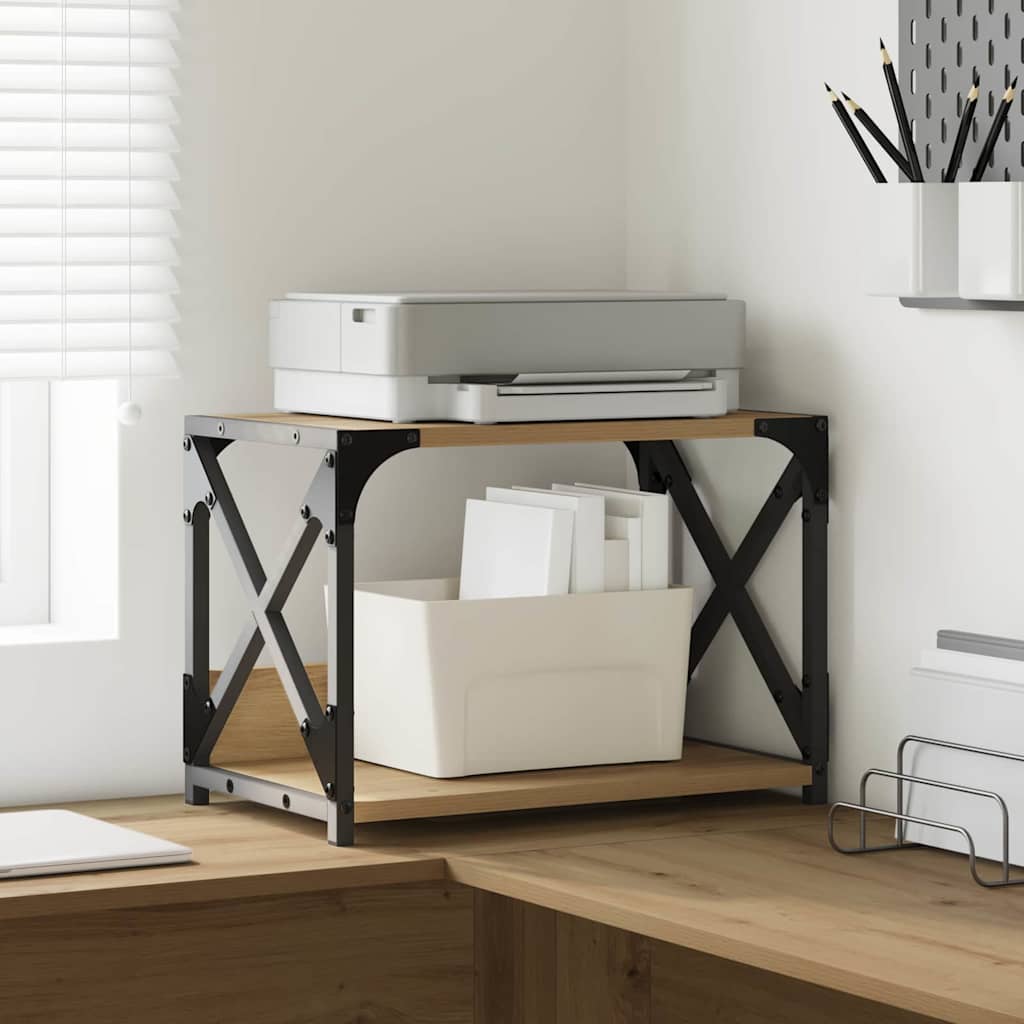 Druckerständer Artisan-Eiche 44 x 26 x 31,5 cm Holzwerkstoff