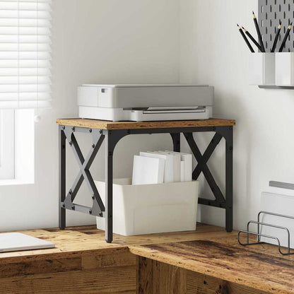 Druckerständer Altholz 40 x 30 x 31 cm Holzwerkstoff