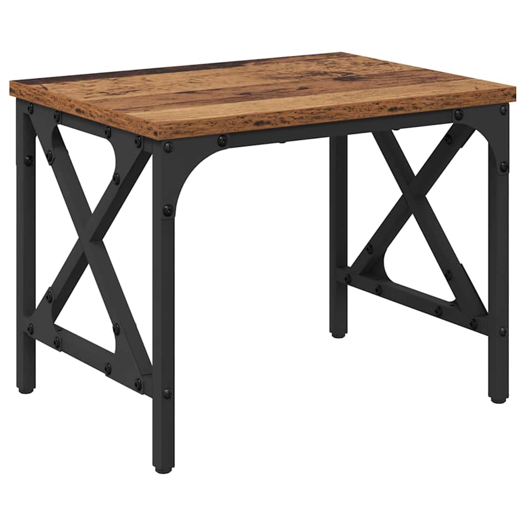 Druckerständer Altholz 40 x 30 x 31 cm Holzwerkstoff