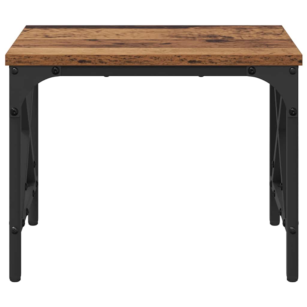 Druckerständer Altholz 40 x 30 x 31 cm Holzwerkstoff