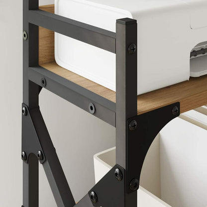 Druckerständer Artisan-Eiche 40 x 20 x 40 cm Holzwerkstoff