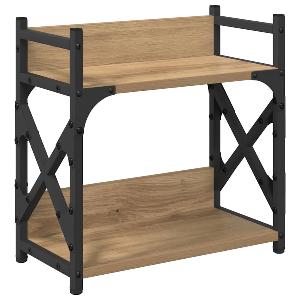 Druckerständer Artisan-Eiche 40 x 20 x 40 cm Holzwerkstoff