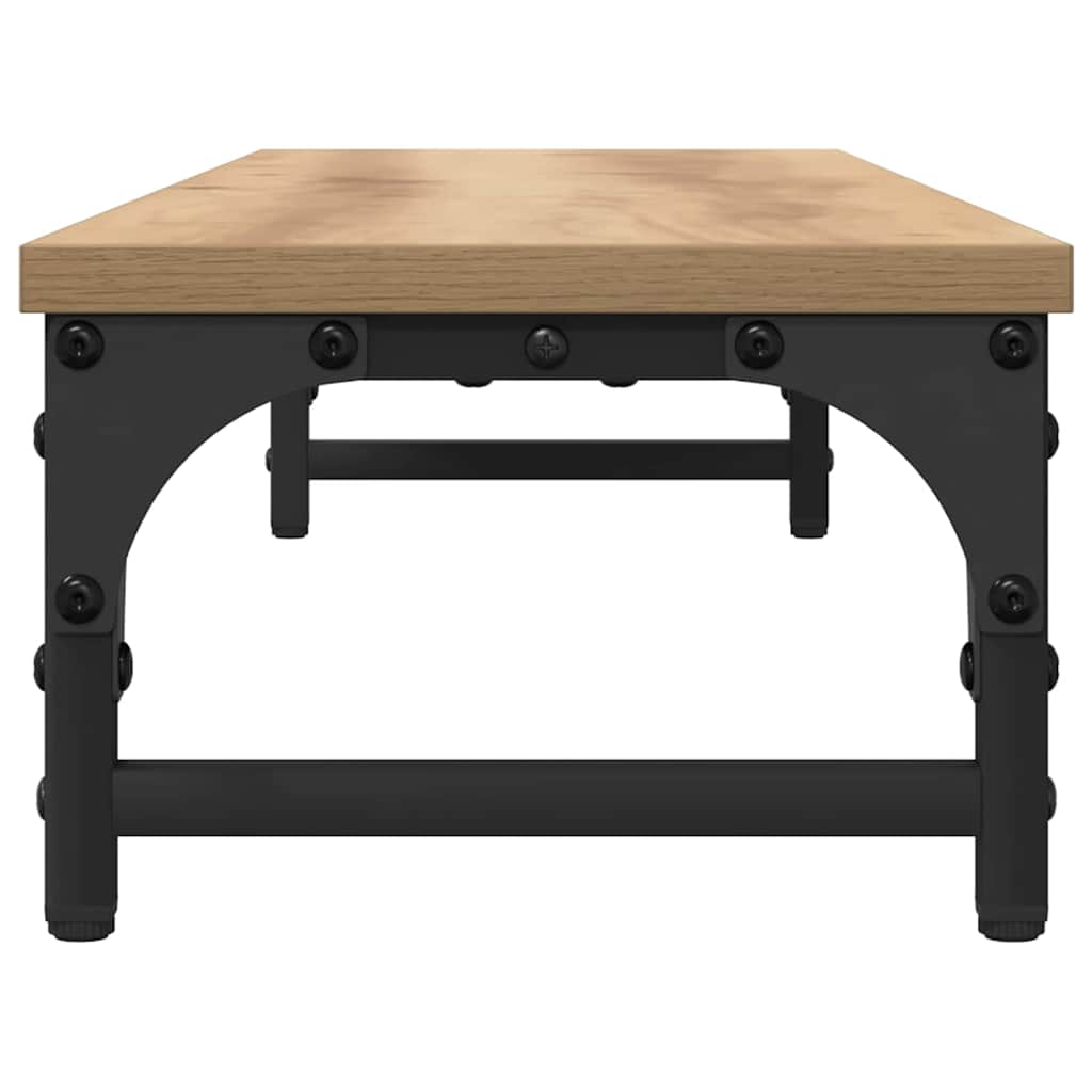 Monitor Halterung Artisan-Eiche 85 x 23 x 15,5 cm Holzwerkstoff