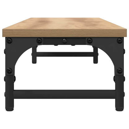 Monitor Halterung Artisan-Eiche 85 x 23 x 15,5 cm Holzwerkstoff