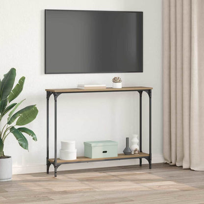 Konsolentisch Artisan-Eiche 100 x 22,5 x 75 cm Holzwerkstoff