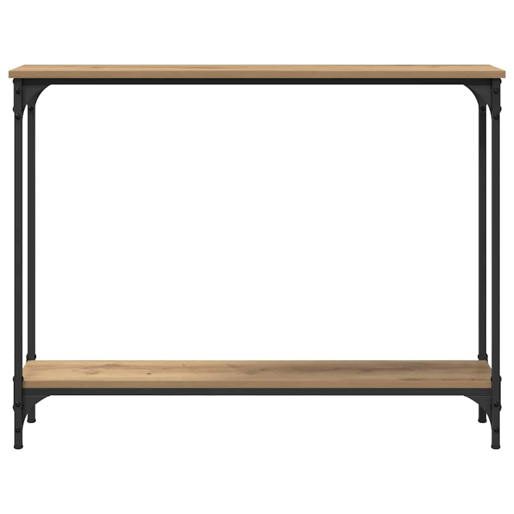 Konsolentisch Artisan-Eiche 100 x 22,5 x 75 cm Holzwerkstoff